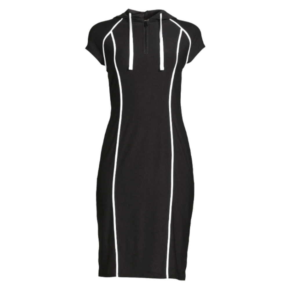 No Boundaries Juniors' Hooded Midi Dress XL